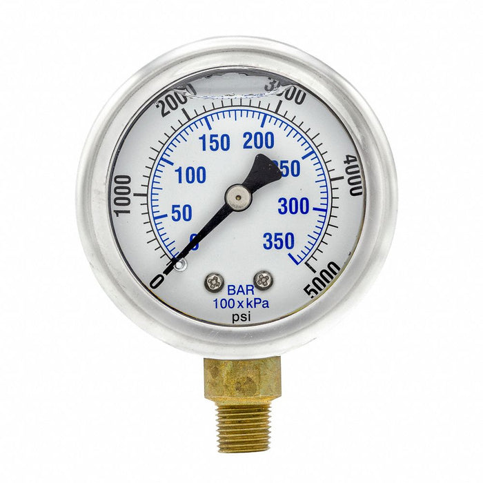 Pressure Gauge 1/8 in NPT 2 in