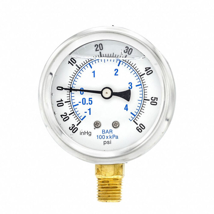 Compound Gauge 1/4 in NPT 2-1/2 in