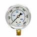 N0239 Pressure Gauge 1/4 in NPT 2-1/2 in
