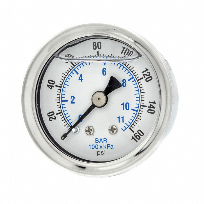 N0248 Pressure Gauge 1/8 in NPT 1-1/2 in