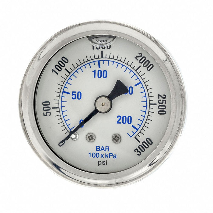 N0248 Pressure Gauge 1/8 in NPT 1-1/2 in