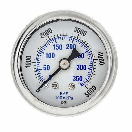 Pressure Gauge 1/8 in NPT 1-1/2 in
