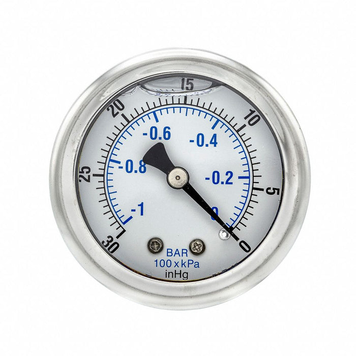 Vacuum Gauge 1/4 in NPT 2 in