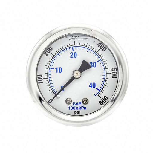 Pressure Gauge 1/8 in NPT 2 in