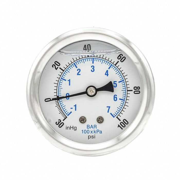 N0240 Compound Gauge 1/4 in NPT 2-1/2 in