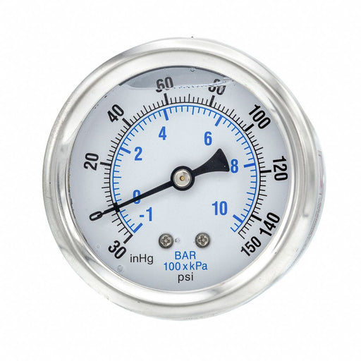 Compound Gauge 1/4 in NPT 2-1/2 in