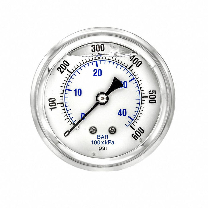Pressure Gauge 1/4 in NPT 2-1/2 in