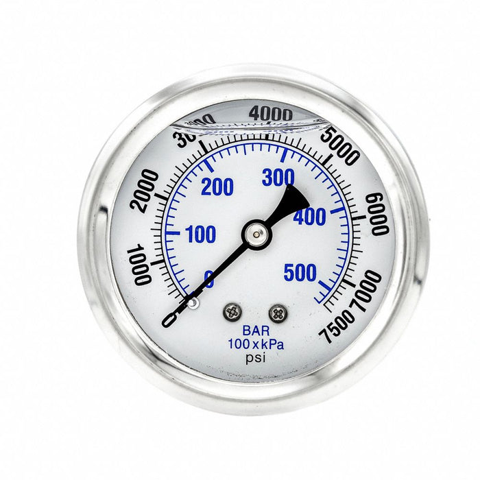 Pressure Gauge 1/4 in NPT 2-1/2 in
