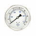 Pressure Gauge 1/4 in NPT 4 in