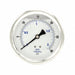 Pressure Gauge 1/4 in NPT 4 in
