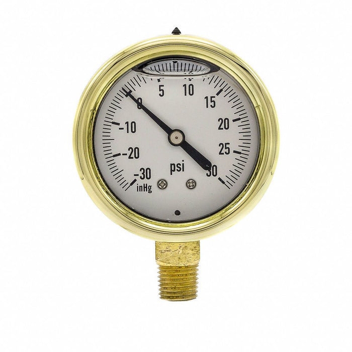 Compound Gauge 1/4 in NPT 2-1/2 in