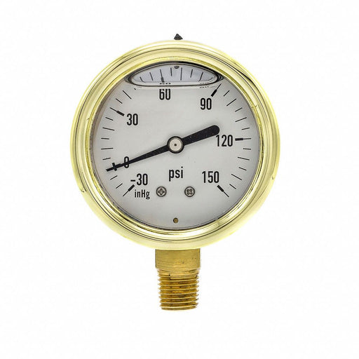 Compound Gauge 1/4 in NPT 2-1/2 in
