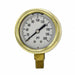 Pressure Gauge 1/4 in NPT 2-1/2 in