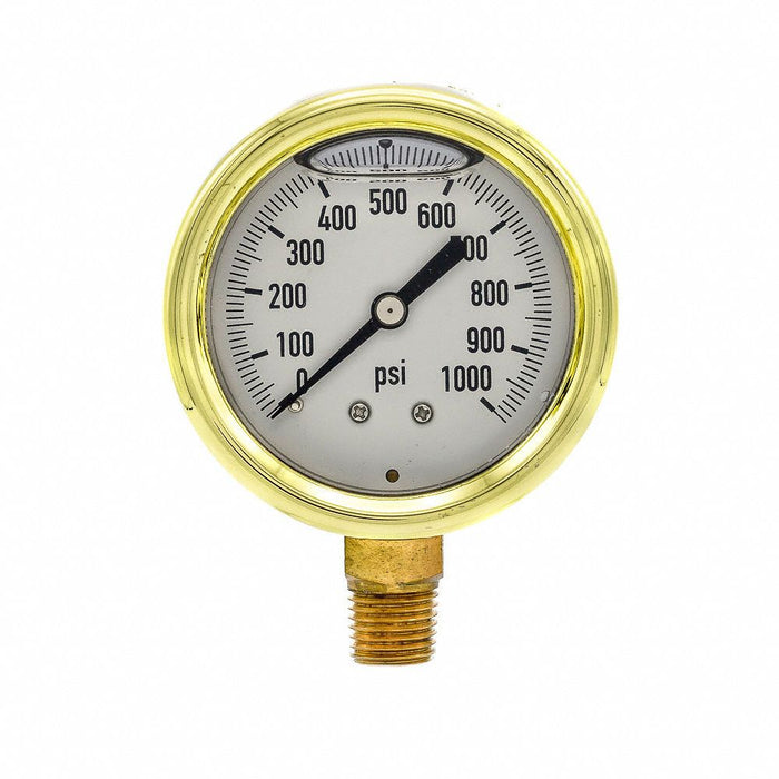 Pressure Gauge 1/4 in NPT 2-1/2 in