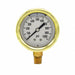 Pressure Gauge 1/4 in NPT 2-1/2 in