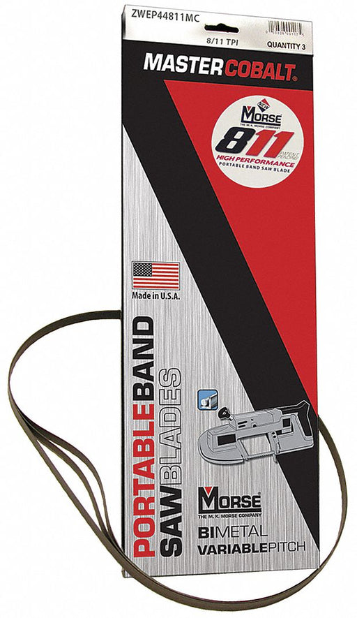 PortableBandSawBlade TPI 8/11 PK3