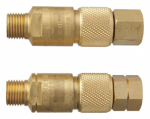 Hose Quick Connect Brass 9/16 -18 PK2