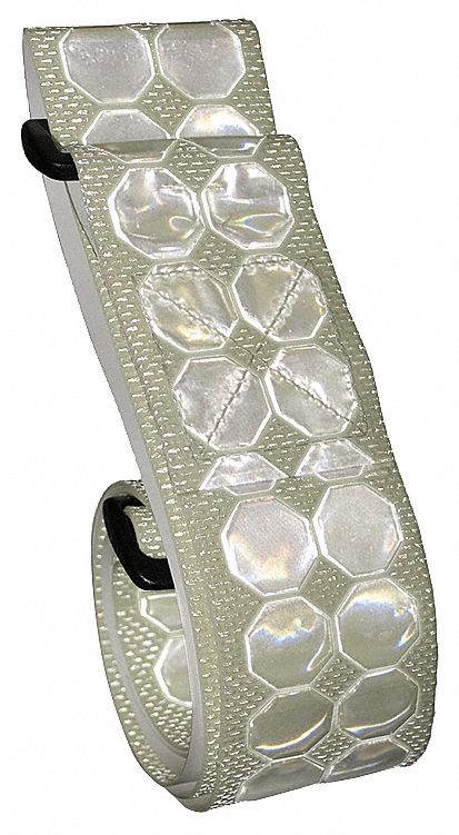 Reflective Belt White 55 In Polymer