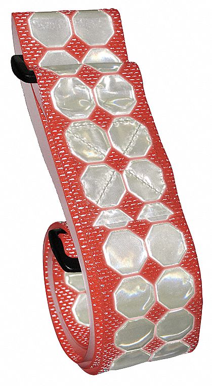 Reflective Belt Red 55 In Polymer