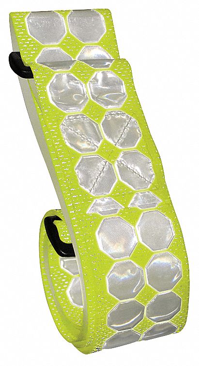 Reflective Belt Yellow 55 In Polymer