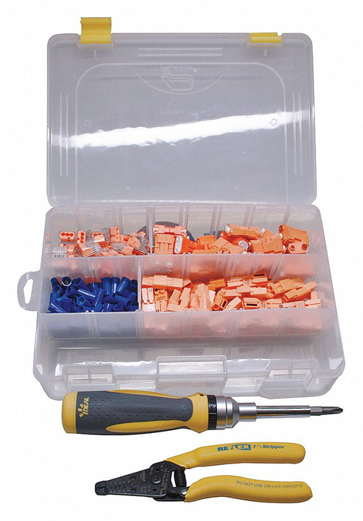 Twist-On Conn Kit Cu Nylon 22 AWG 12 AWG