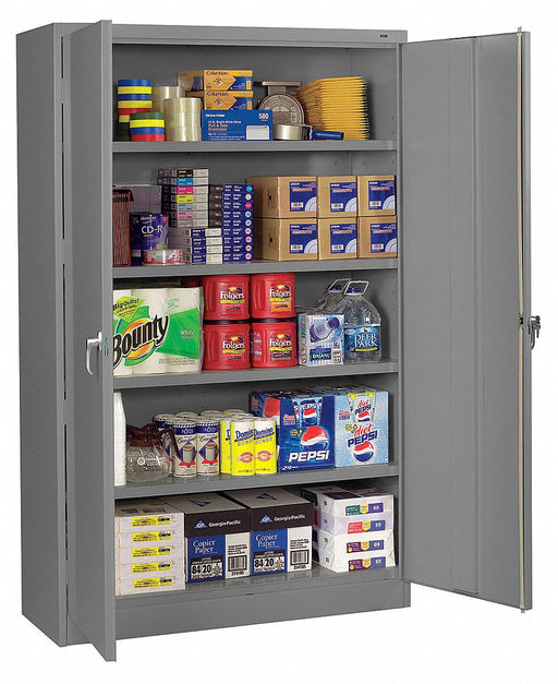 Storage Cabinet Unassembled Med Gray