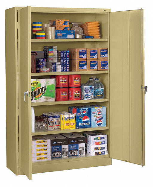 Storage Cabinet 78 x48 x24 Sand 4Shlv