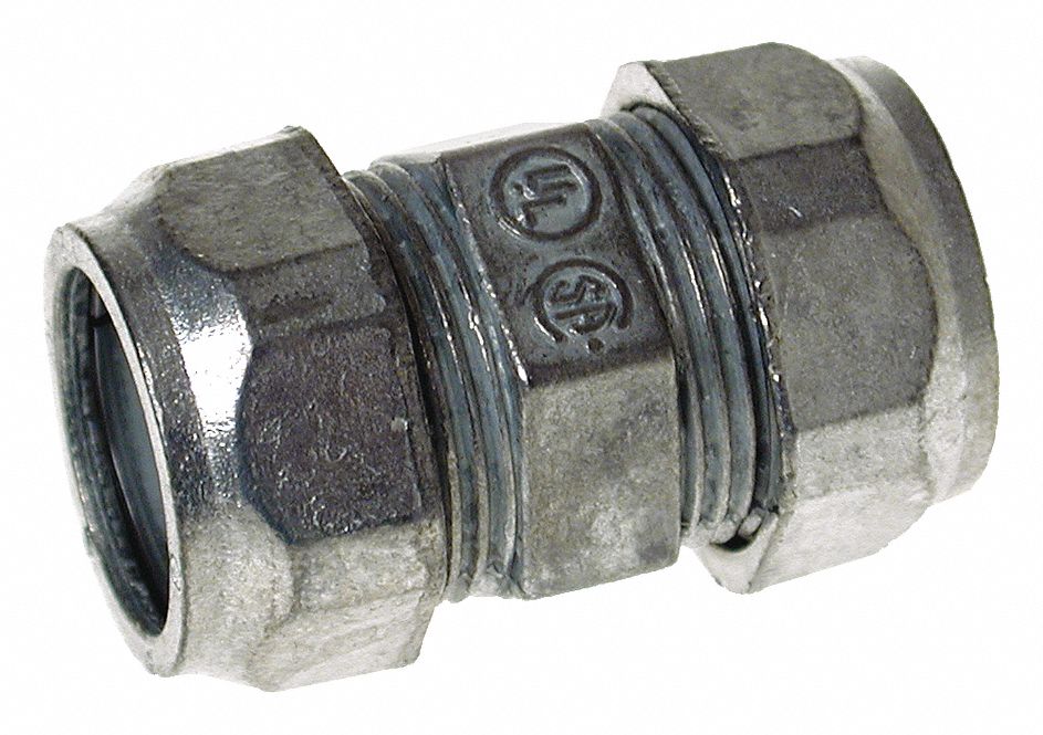 Coupling Zinc Overall L 3 9/16in