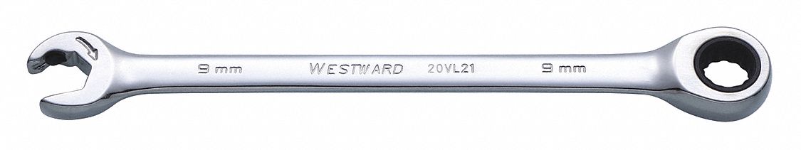 Combo Wrench Steel Metric 0 deg.