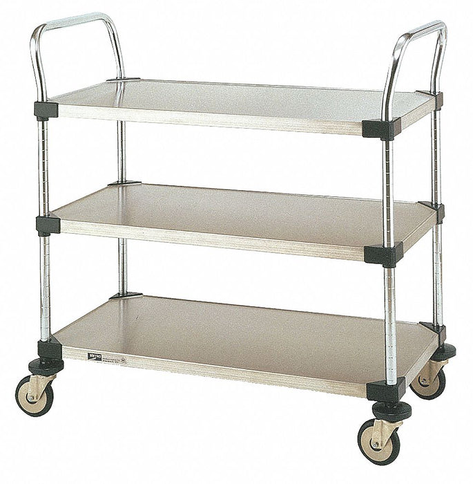Metal Shelf Cart 375 lb SS