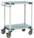 Utility Cart Microban 35x18x39 2 Shelf