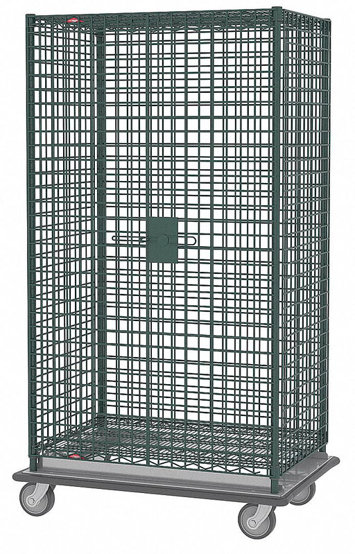 Wire Security Cart Epoxy Coat 51x28x69
