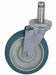Swivel Stem Caster H 5 In w/Donut Bumper