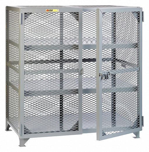 StrgLckr 52 x49 x27 Gray 2Shlv