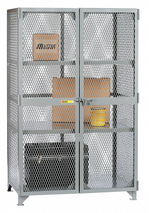 StrgLckr 78 x49 x27 Gray 2Shlv