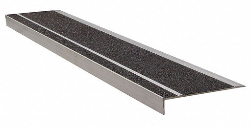 Stair Tread Black 36in W Extruded Alum
