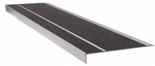 Stair Tread Black 36in W Extruded Alum