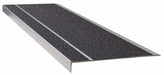 Stair Tread Black 54in W Extruded Alum