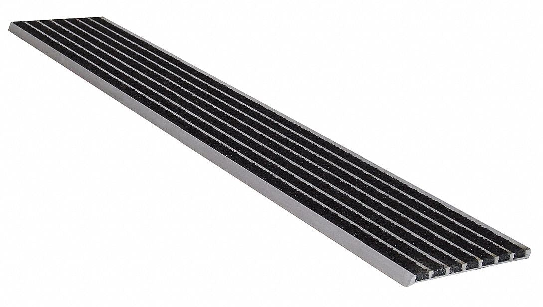 Stair Nosing Black 36in W Extruded Alum