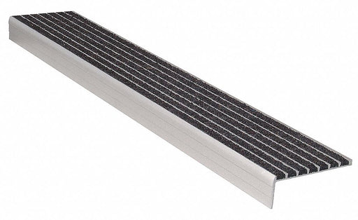 Stair Nosing Black 36in W Extruded Alum
