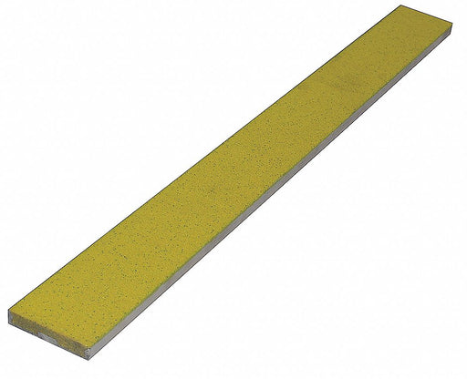 Stair Strip Yellow 48in W Extruded Alum