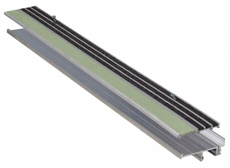 Stair Nosing Black 36in W Extruded Alum