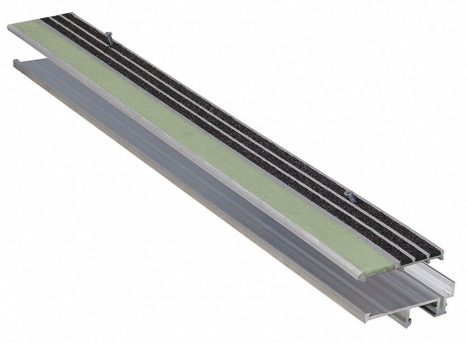 Stair Nosing Black 60in W Extruded Alum