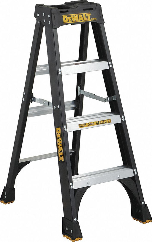 Stepladder Fiberglass 4 ft H 300 lb Cap