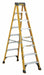Stepladder Fiberglass 8 ft H 500 lb Cap