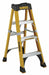 Stepladder Fiberglass 4 ft H 375 lb Cap