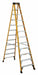 Stepladder Fiberglass 12 ft H 375 lb.Cap