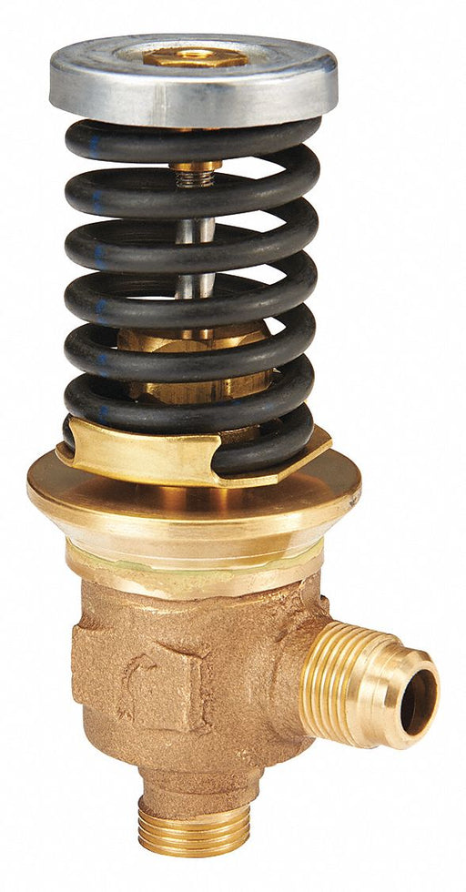 Pneumatic Flare Valve Brass 1/2 in.