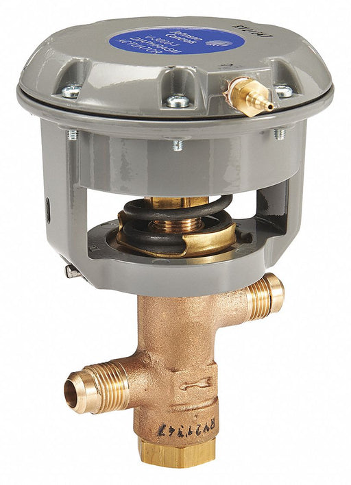 Pneumatic Flare Valve Brass 1/2 in.