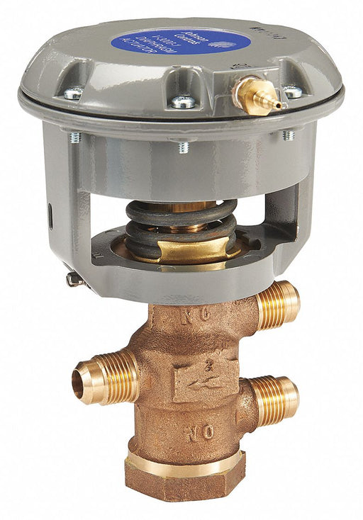 Pneumatic Flare Valve Brass 1/2 in.